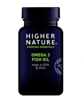 Image of Higher Nature Omega 3 Fish Oil 1000Mg Capsules - 90s