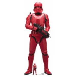 Image of Star Wars (The Rise of Skywalker) Sith Trooper Lifesized Cardboard Cut Out