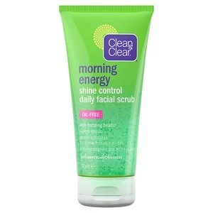 Image of Clean and Clear Morning Energy Shine Control Face Scrub