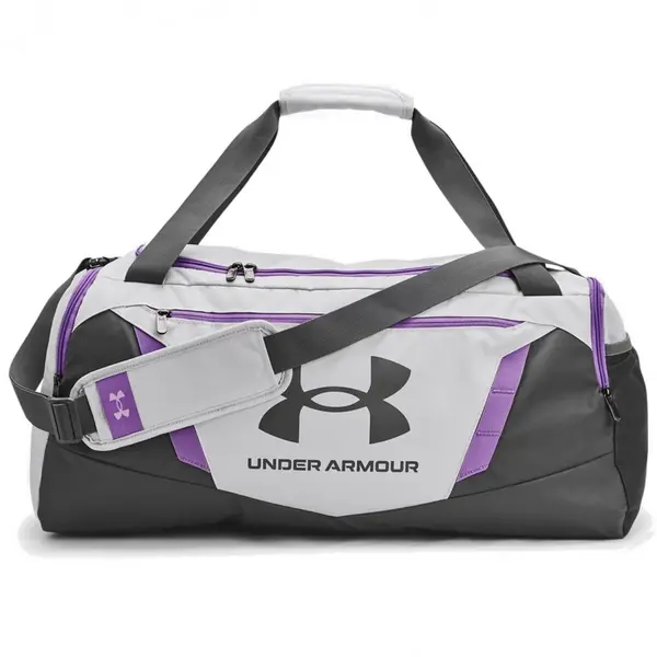 Image of Under Armour Undeniable 5.0 MD Duffle Bag Halo Gray/Purple