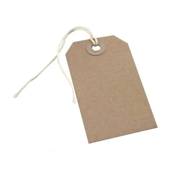 Image of Unbranded Strung Tag 146x73mm Buff (Pack of 1000) KF01613 7MS