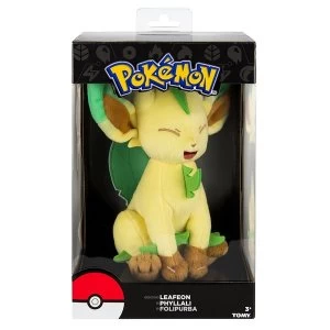 Image of Pokemon Eevee Evolution Leafeon 8" Collectable Plush Toy