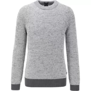 Image of Boss Garsone Sweater - Grey