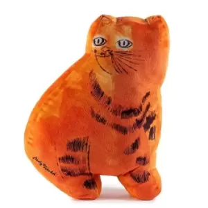 Image of Kidrobot Orange Cat Pillows Plush by Andy Warhol