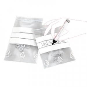 Image of Ambassador Write-on Minigrip Bag 90x115mm Pack of 1000 GA-123