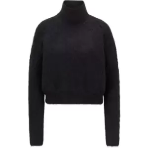 Image of Boss Floy Polo Neck Jumper - Black