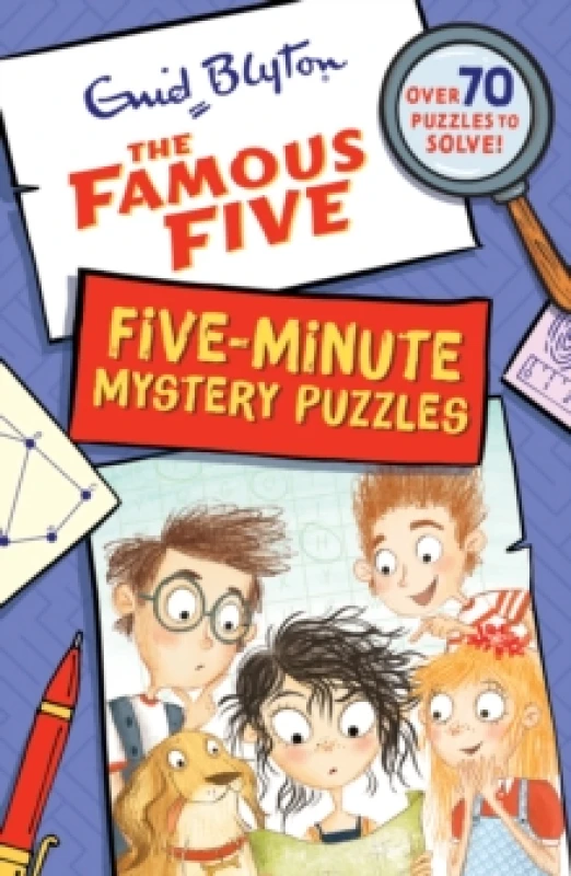 Image of Famous Five: Five-Minute Mystery Puzzles Paperback / softback