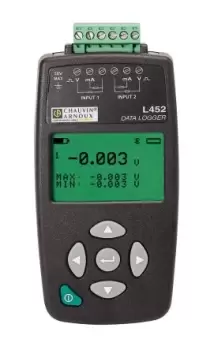 Image of Chauvin Arnoux L452 Current & Voltage Data Logger, 2 Input Channels