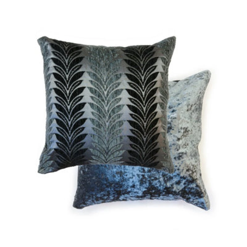 Image of Trellis Cushion Cover In Charcoal