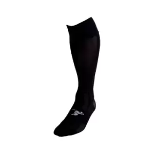Image of Precision Childrens/Kids Pro Plain Football Socks (12 UK Child-2 UK) (Black)