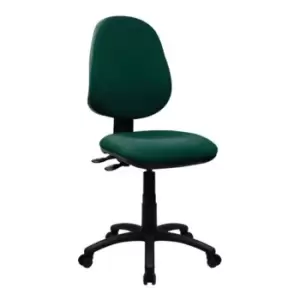 Image of Slingsby Twin Lever Green Operators Chair NO Arms