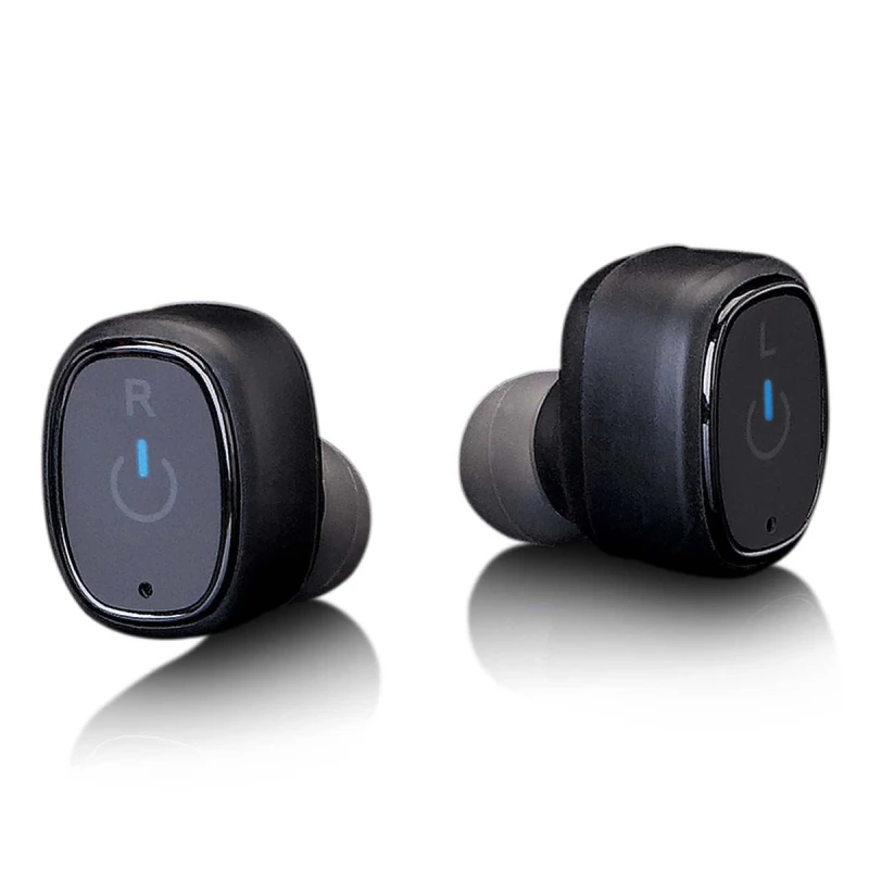 Image of Lenco TWS Bluetooth Rechargable In-Ear Earphones Black NED-393095 Earbud (In Ear)