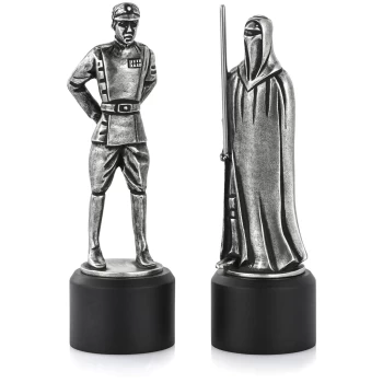 Image of Royal Selangor Star Wars Pewter Chesspiece - Imperial Officer and Red Guard (Bishop/Knight)