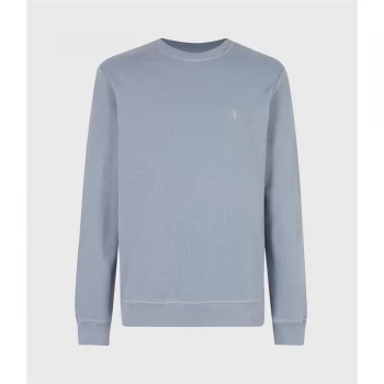 Image of AllSaints Raven Crew Sweatshirt - TWILIGHT GREY