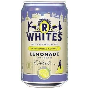 Image of R Whites 330ml Cloudy Lemonade Drink Pack of 24 201293