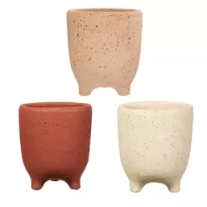 Image of Speckled Leggy Planter Large (One Random Supplied)