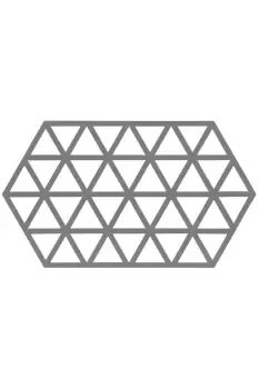 Image of Silicone Trivet Grey Triangles