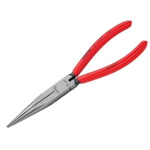 Image of Knipex Mechanic's Long Nose Pliers PVC Grip 200mm (8in)