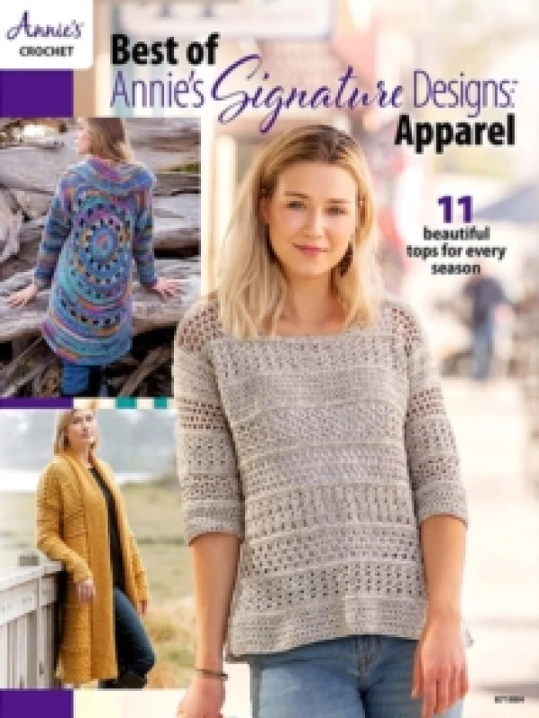 Image of Best of Annie's Signature Designs: Apparel : 11 Beautiful Tops for Every Season Paperback / softback