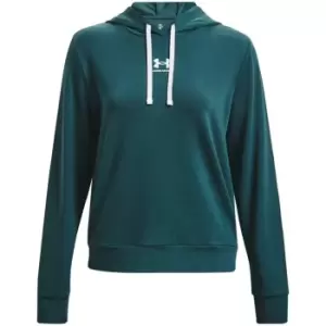 Image of Under Armour Armour Rival Terry OTH Hoodie Womens - Green