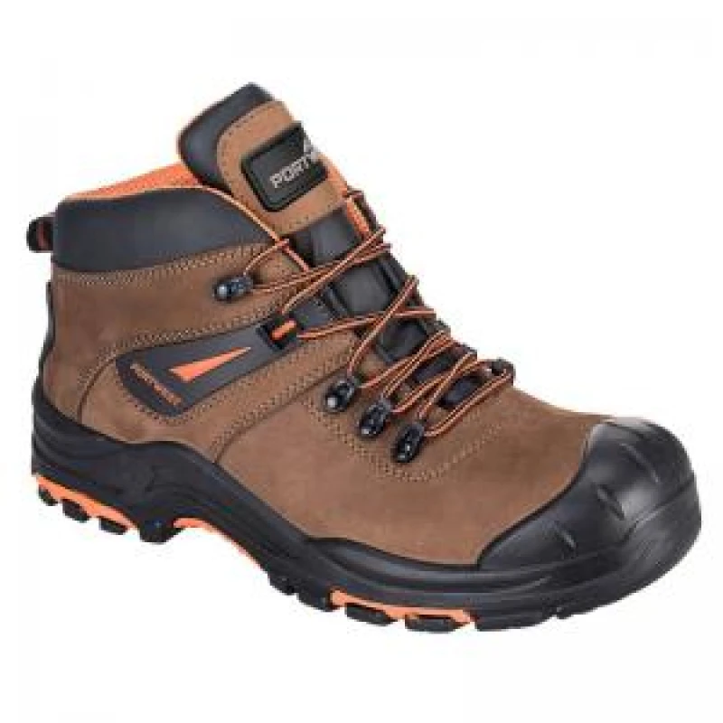 Image of Portwest Compositelite Montana Safety Hiker Boots FC17BRR45 Colour: Brown