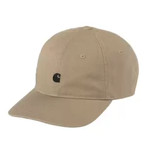 Image of carhartt WIP Madison Logo Cap, Leather / Black