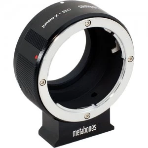 Image of Metabones Olympus OM Lens to Fujifilm X Camera Smart Adapter - OM-X-BM1 - Black