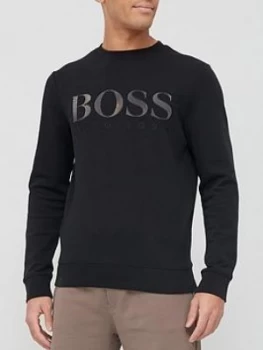 Image of Hugo Boss Welogo Sweatshirt Black Size M Men