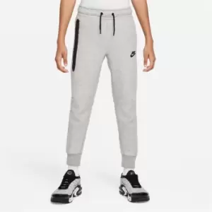 Image of Nike Sportswear Tech Fleece Big Kids (Boys') Pants - Grey