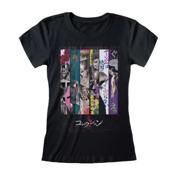 Image of Junji-Ito - Key Art Womens Medium T-Shirt - Black