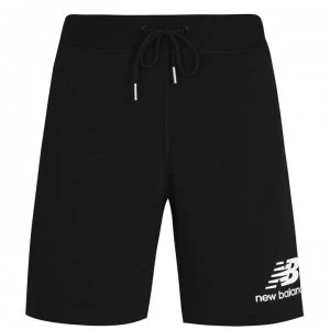 Image of New Balance Logo Shorts - Black