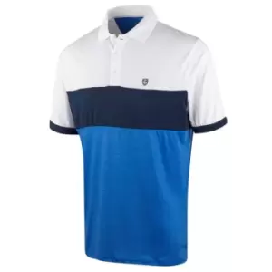 Image of Island Green Green Short Sleeve Polo - Blue