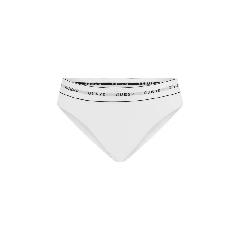 Image of Guess Carrie Brief With Logo Band 14673415 White