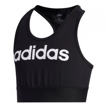 Image of adidas Girls Xperior Sports Bra Light Support - Black/White