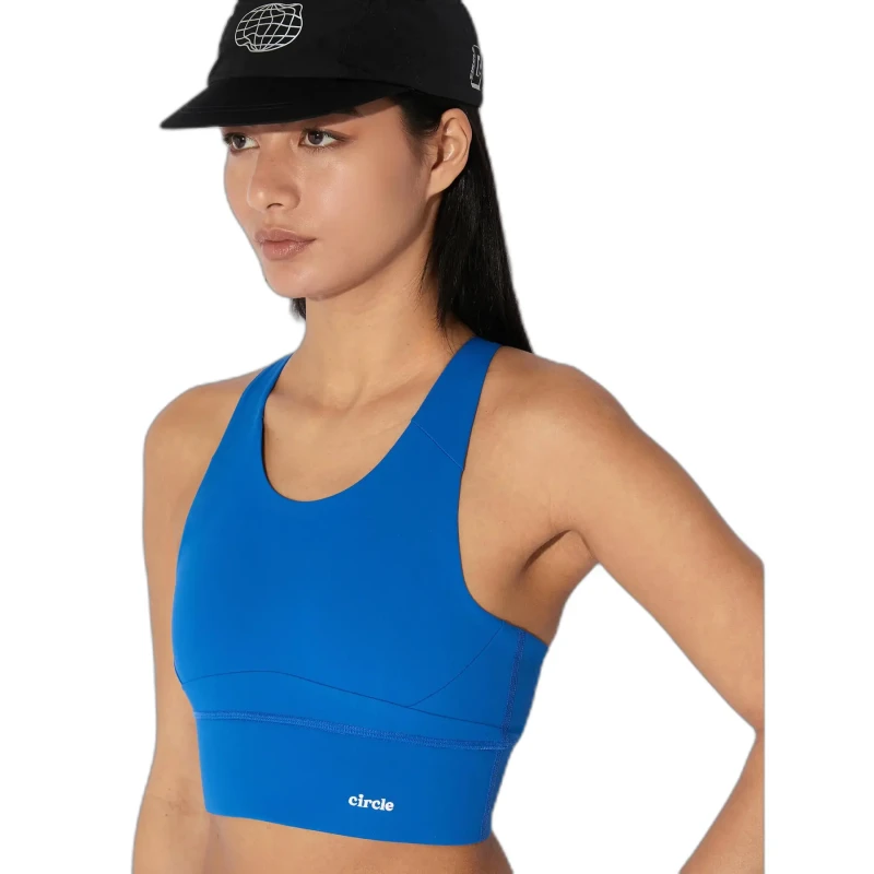 Image of Circle Sportswear Sports bra Circle Sportswear Level Up Bleu Female S