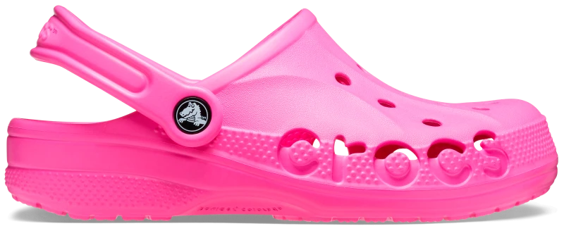 Image of Crocs Unisex Baya Clogs Electric Pink W6/M5