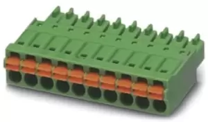 Image of Phoenix Contact FMC 1.5/ 2-ST-3.5 2-pin PCB Terminal Block, 3.5mm Pitch Rows
