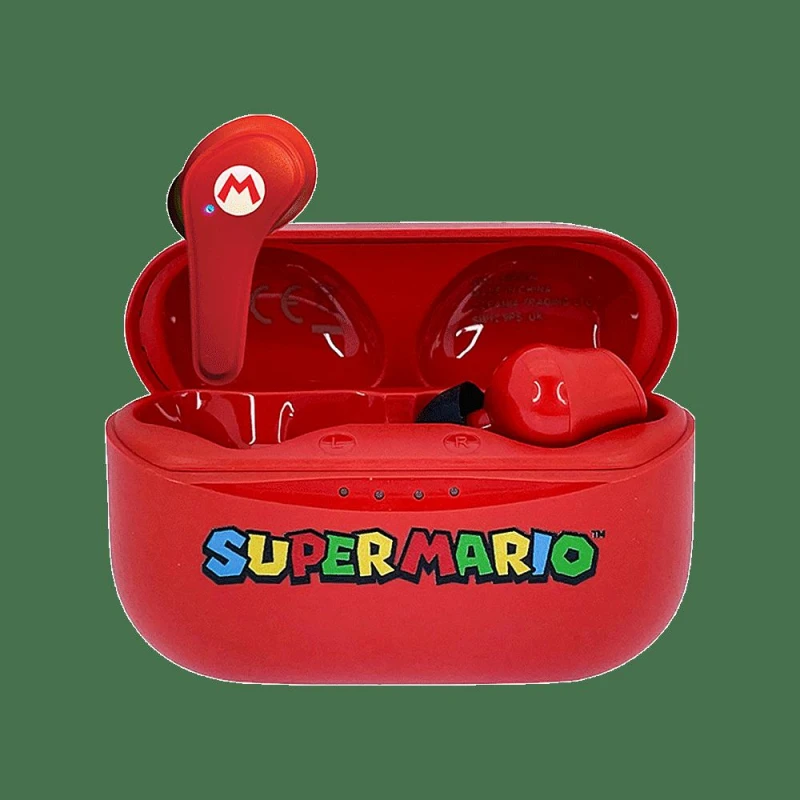 Image of OTL Technologies Super Mario TWS Earbuds - Red Electronics unisex One Size
