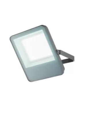 Image of HARALD Outdoor LED Flood Light Grey, IP65 5200lm CCT, RGB 24.1x19.7x4.6cm