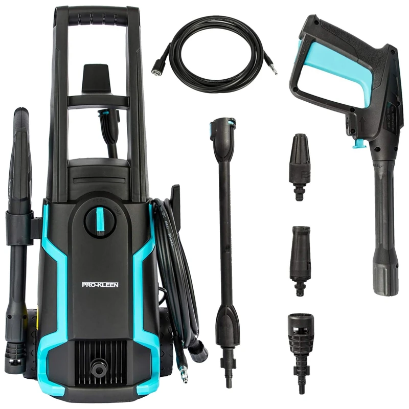 Image of ProKleen Electric Pressure Washer Power Cleaner for Patio & Car 1.6kW 135 Bar Black