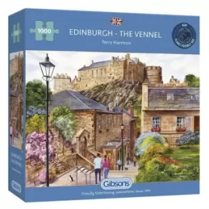 Image of Edinburgh The Vennel Jigsaw Puzzle - 1000 Pieces