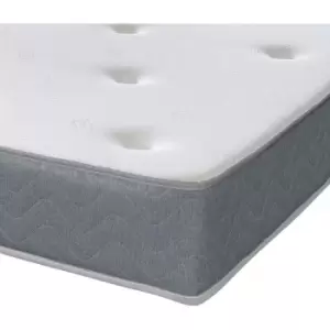 Image of EXtreme Comfort EX-1323GREY Memory Foam Spring Grey Mattress 2ft6 Small Single 75cmx190cm