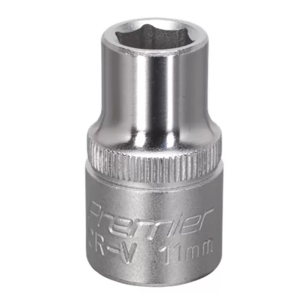 Image of Genuine SEALEY S1211 WallDrive® Socket 11mm 1/2Sq Drive