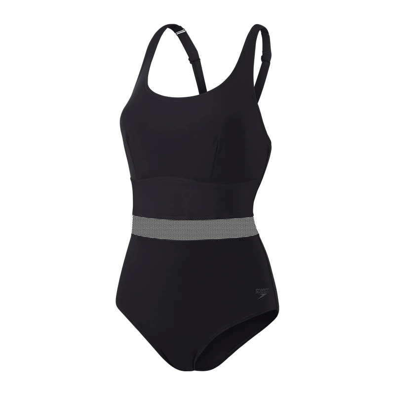 Image of Speedo Womens Shaping LuniaGlow 1 Piece - Black 34