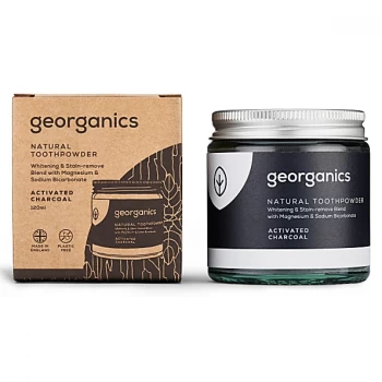 Image of Georganics Natural Toothpowder - Activated Charcoal