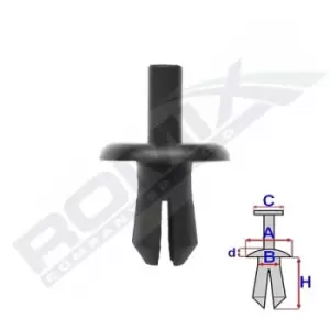 Image of ROMIX Clip AUDI,MERCEDES-BENZ C70310 N10552001,A0019901692,90450482