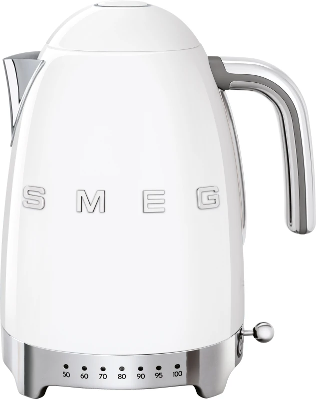 Image of Smeg Smeg 50's Style Retro Variable Temperature Kettle - White