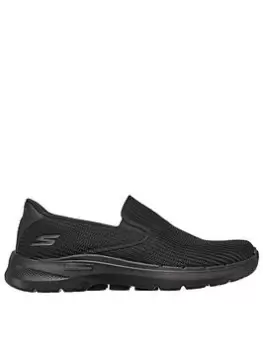 Image of Skechers Go Walk 6 Anaglyph Trainer, Black, Size 9, Men