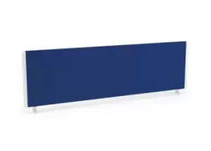 Image of Impulse/Evolve Plus Bench Screen 1400 Bespoke Stevia Blue White Frame