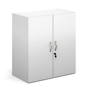 Image of Dams International Cupboard Lockable Melamine Contract 25 756 x 408 x 830mm White